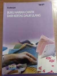 Image of Buku Harian Cantik dari Kertas Daur Ulang