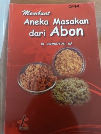 Image of Membuat Aneka Masakan dari Abon